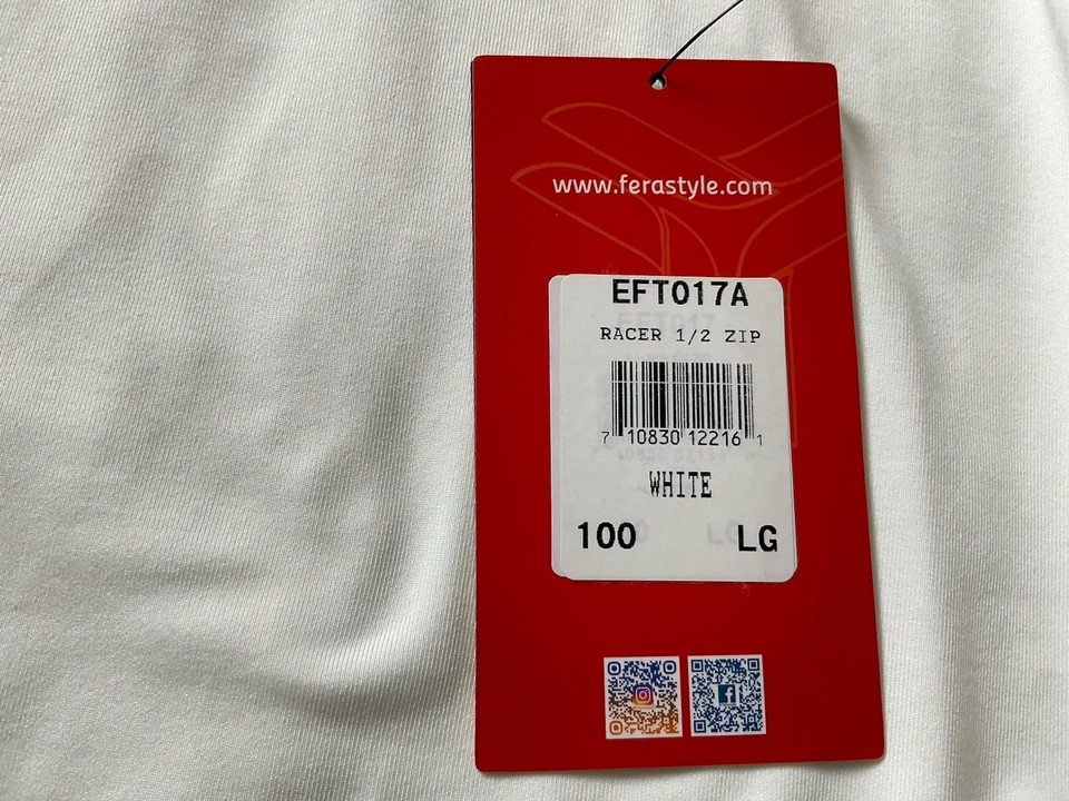 NUEVO CON ETIQUETAS FERA Pullover para mujer 1/2 cremallera corredor ropa deportiva a rayas Foto 4 de 4
