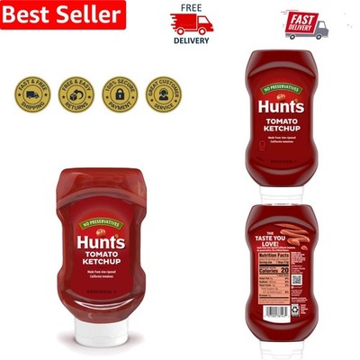 20 oz  Tomato Ketchup - Kosher, Flavor-Packed, No Preservatives