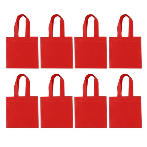 12 PCS Tote Bag Gift Packaging Shopping Storage Bags Nonwoven Handbags - Picture 9 of 10
