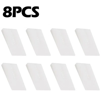 Multi-Purpose 8pcs Toilet Shims Leveling Shims 49*29*6.5mm Stackable White - Image 1 of 4