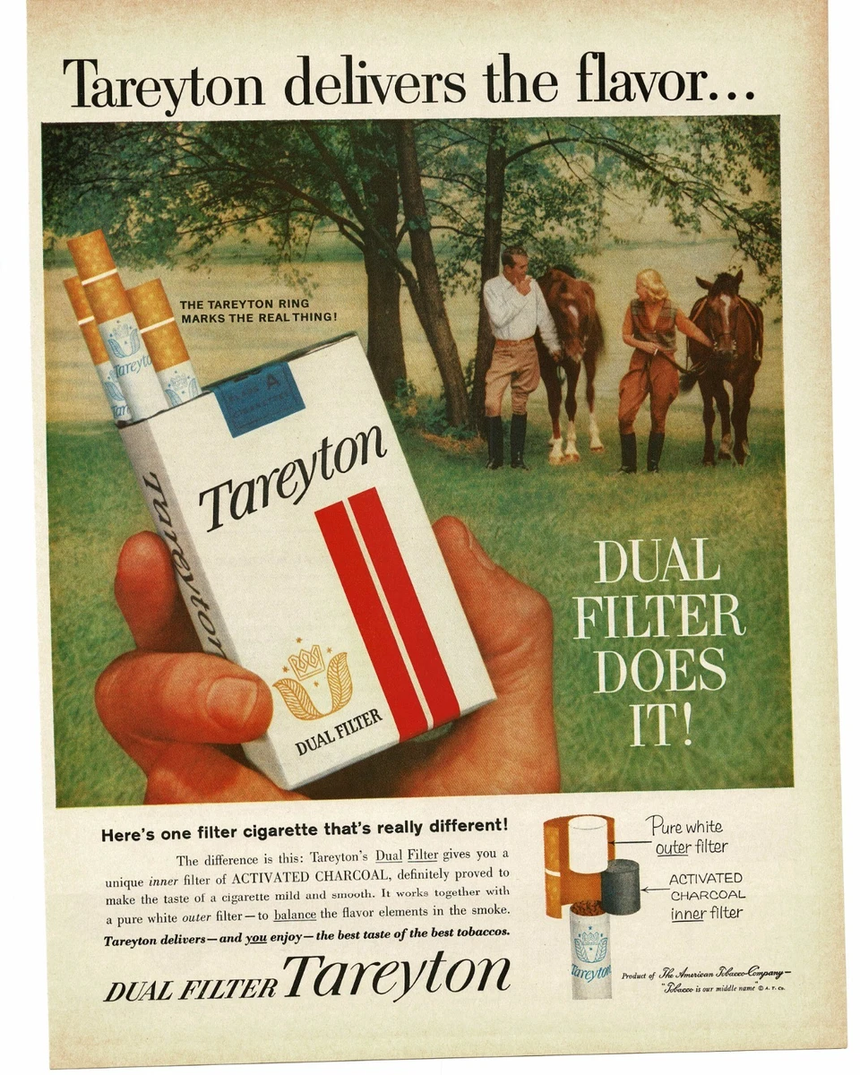 Tareyton Collectible Tobacco Cigarettes for sale