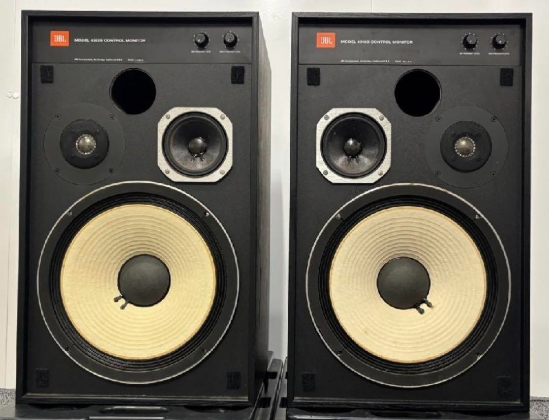 JBL 4312B CONTROL MONITOR （左） JBL 3-way bookshelf speakers 4312B CONTROL MONITOR pair. | eBay