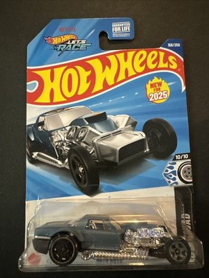 HOT WHEELS 2025 HOTO ROTO MATTE MOODY BLUE 158/250 10/10 LET'S RACE NETFLIX SHOW