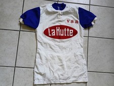 MAILLOT VELO VSR LA HUTTE SPORT ACRYLIQUE VINTAGE TAILLE M/3 TBE