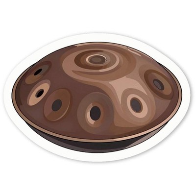 Aufkleber Sticker ''Handpan'' (DW061756)