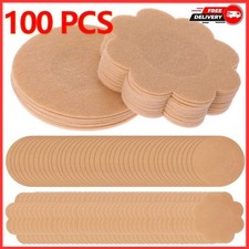 Disposable Nipple Covers 100pcs Seamless Breathable Self-Adhesive Nipple Sticker