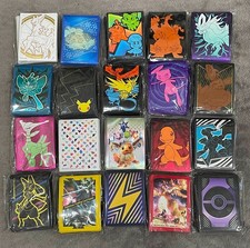 Assorted Pokemon TCG Sleeves 65 Count BRAND NEW MANY OPTIONS AVAILABLE 