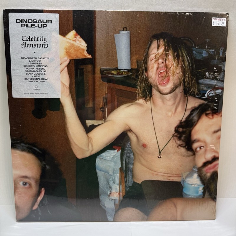 DINOSAUR PILE UP - Celebrity Mansions LP Original 2019 UK Pressing - SEALED RARE