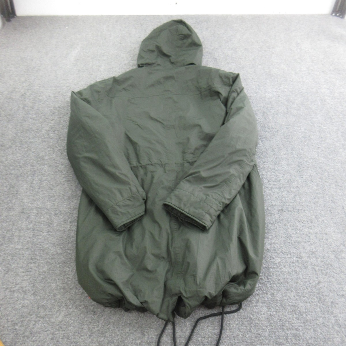 Hunter Original Coat Mens 38 Green Hooded Fishtail Parka Insulated