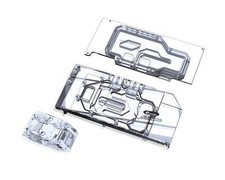 Bykski Full Coverage GPU Water Block w/ Integrated Active Backplate for Color...
