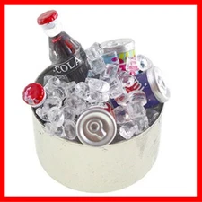 FAIRY GARDEN FUN Accessories Soda Ice Bucket Tub Miniature Dollhouse Figurine 