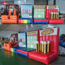 4 in 1 Commercial Rental Inflatable Carnival Game Inflatable Sport Games