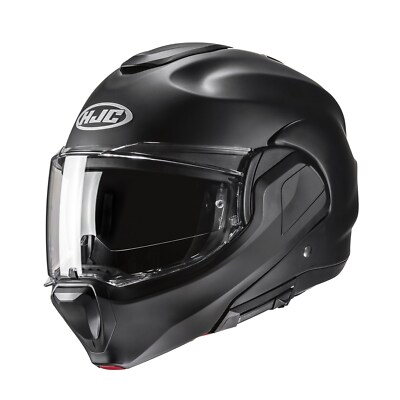 HJC F100 Semi Flat Black Gr. M Flip Back Motorradhelm Klapphelm schwarz matt
