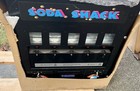 New Soda Shack Coin Only Refrigerated Beverage Vending Machine 1.25 Per Item