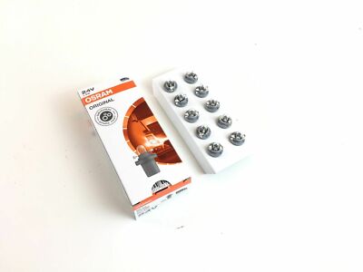 10 x Osram 2741MF 24 Volt 1,2 Watt 1,2W Leiterplatten Lampe 24V B8,5d B8.5d