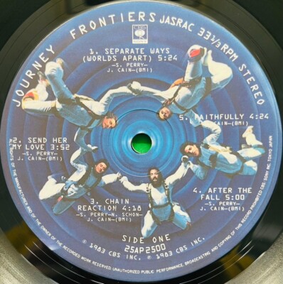 Journey Frontiers Vinyl Record LP Japan Rock 25AP 2500 | eBay