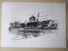 Ernesto Treccani - Litografia da cartella presentata da Osvaldo Patani - 1957