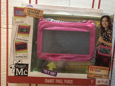Project Mc2 Pixel Light Toy Purse, NEW with RETAIL BOX