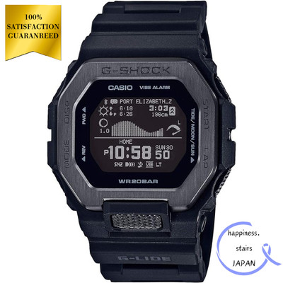 CASIO G-SHOCK GBX-100NS-1JF G-LIDE Bluetooth Tide Graph Men's Watch Black