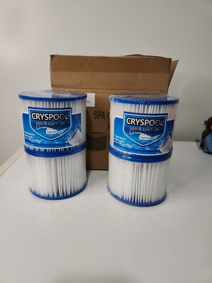 Cryspool Type VI Filters 4 Pack For Spa Pool & Hot Tubs