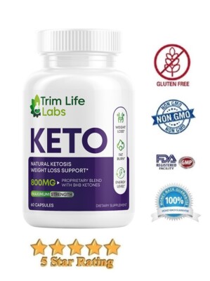 Trim Life Labs - Trim Life Keto 800mg (60 Capsules)