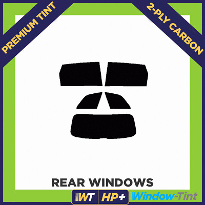 For Audi Q7 2015+ Carbon Pre Cut Window Tint Rear 20% Dark Premium 2-ply HP+