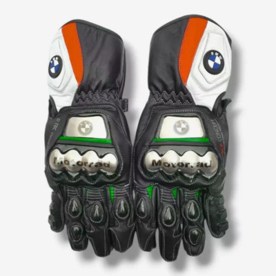 BMW M10000RR Motorcycle Motogp Racing Leather Gloves Racing Gants Guantes
