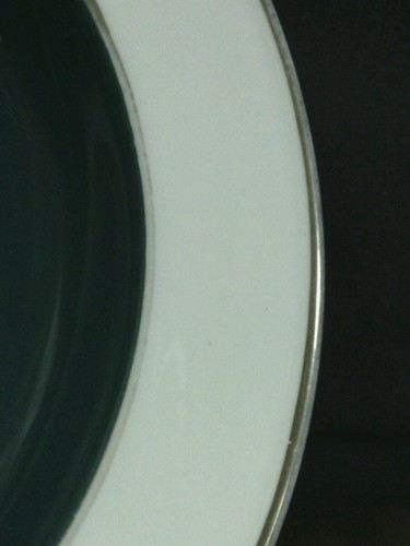 Vtg. Schumann Arzberg Germany Porcelain Evergreen/Floral Gold Trim Ashtray - Picture 5 of 7
