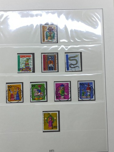 NB58 Postage Stamp Collection, Germany 1971 - 1982 Bundespost see description - Photo 4 sur 12