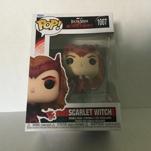 NEW Marvel Multiverse of Madness Scarlet Witch Funko Pop Figure #1007