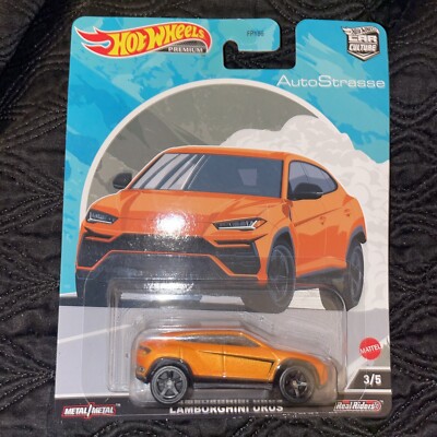 Hot Wheels Lamborghini Urus Orange #3 - 2022 Car Culture: Auto Strasse