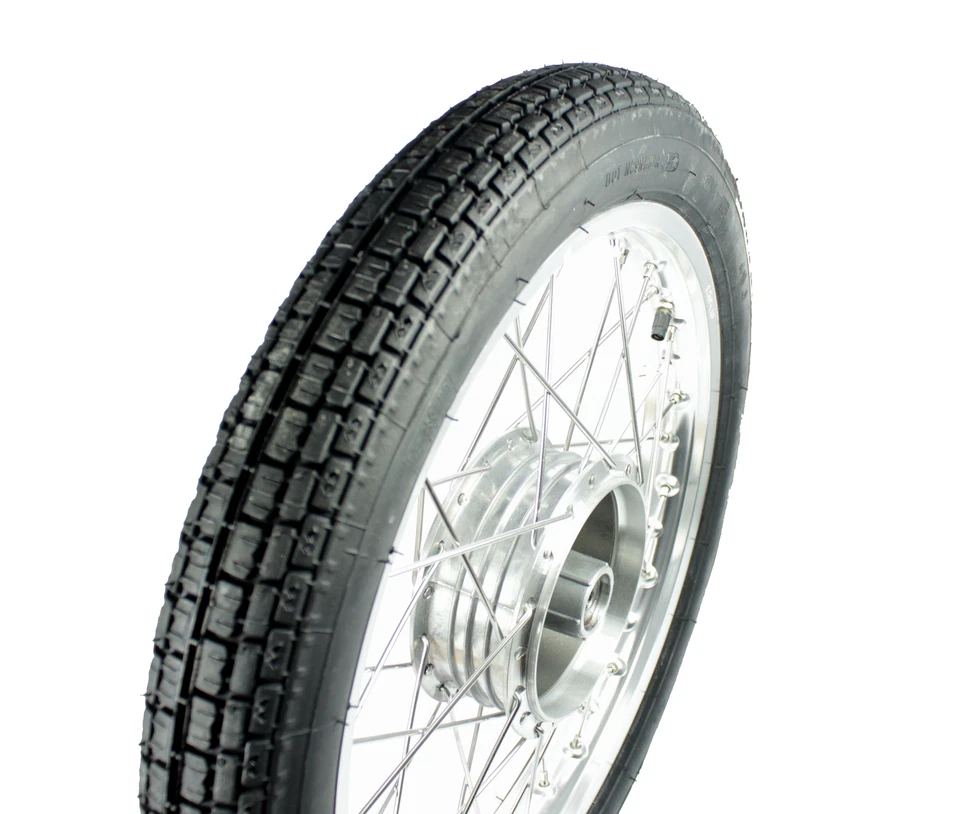 Rad Alu Felge pas. f. Simson S51 S50 S53 KR51 Schwalbe Star Reifen Heidenau K30 - Bild 1 von 1