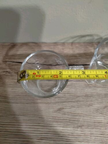 IKEA Stelna Espresso Glass Coffee Cup Clap Handle x 4 Stackable Unused Hot Cold - Picture 5 of 5