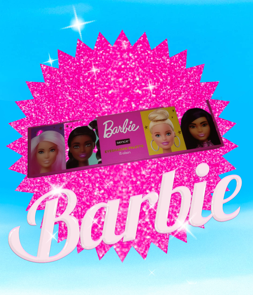Barbie Sence Eyeshadow Palette 10 Colours Vegan 10x1,4g