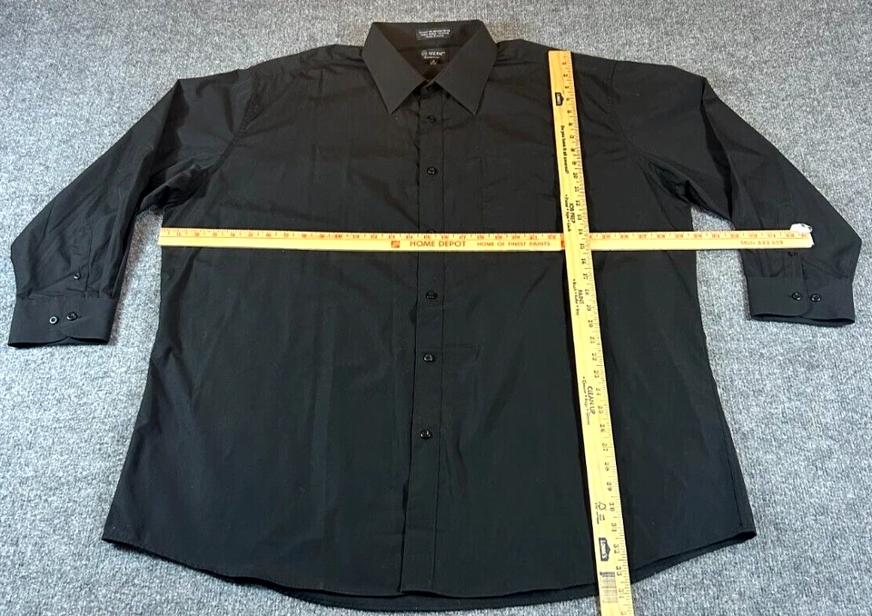 JFH Milani Man Size 20 x 34-35 Button Up Casual Long Sleeve Shirt - Image 4 of 4