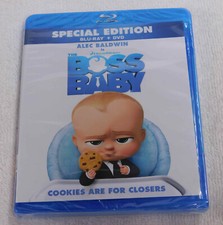 The Boss Baby Blu-Ray NEW SEALED Special Edition Alec Baldwin