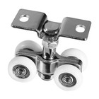 Rollwagen Schiebetür Beschlag Laufprofil Laufrollen Holztür Schiebetürbeschlag