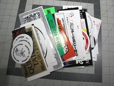 vtg 1980s 1990s Tattoo co. sticker- Marty Fine Line Motor City Char Carl Hesse A