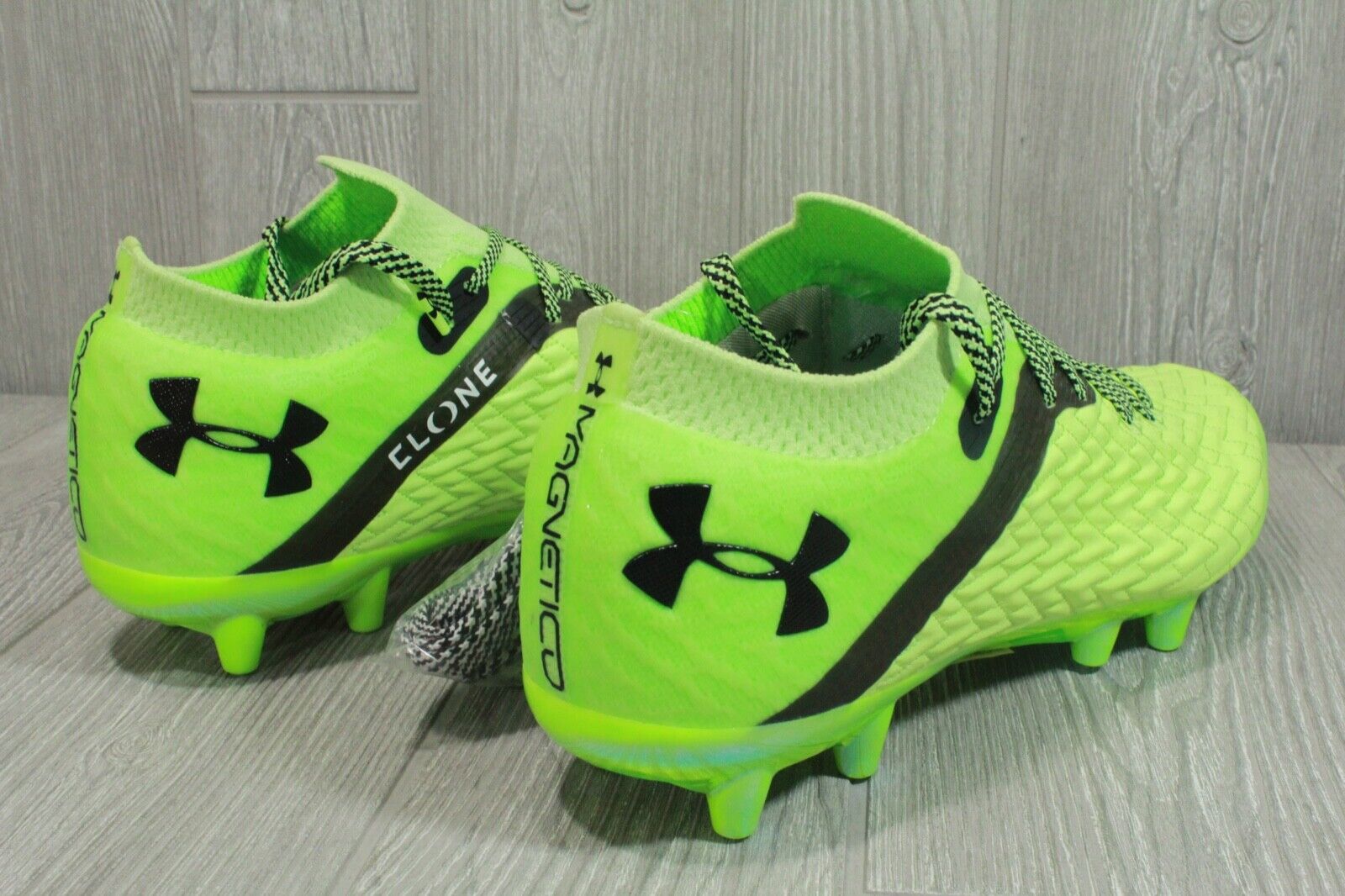 New Under Armour Men Clone Magnetico Pro FG Green Soccer Cleats 3022629-300  9.5
