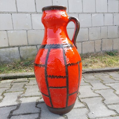 Fat Lava】ファットラヴァ Ruscha 花瓶 Fat Lava＆German Art Pottery