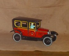 Paya-Taxi mit Fahrer-Blech-Spanien-Replika-Ok-gut