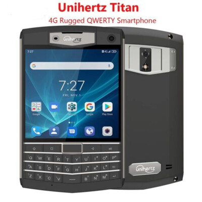 Unihertz Titan Octa Core Rugged QWERTY Keyboard Mobile phone 4G Android 10 128GB