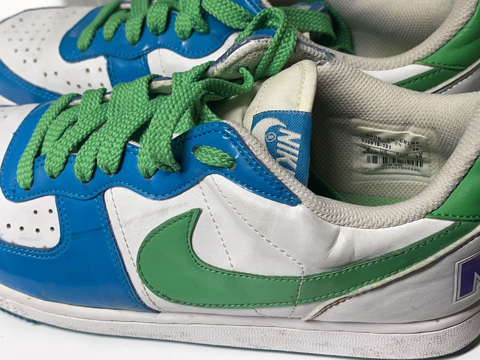 2008 NIKE TERMINATOR LOW BASIC TURQUOISE WHITE AN… - image 9