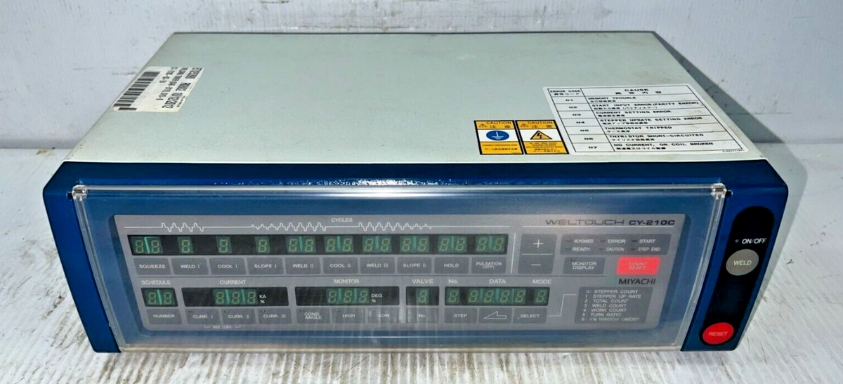 MIYACHI Corp. #CY-210C-03-24 Welding Controller #CY-210C | eBay