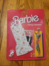 1986 Vintage Barbie Fancy Fashions By Mattel 2872 Brand New