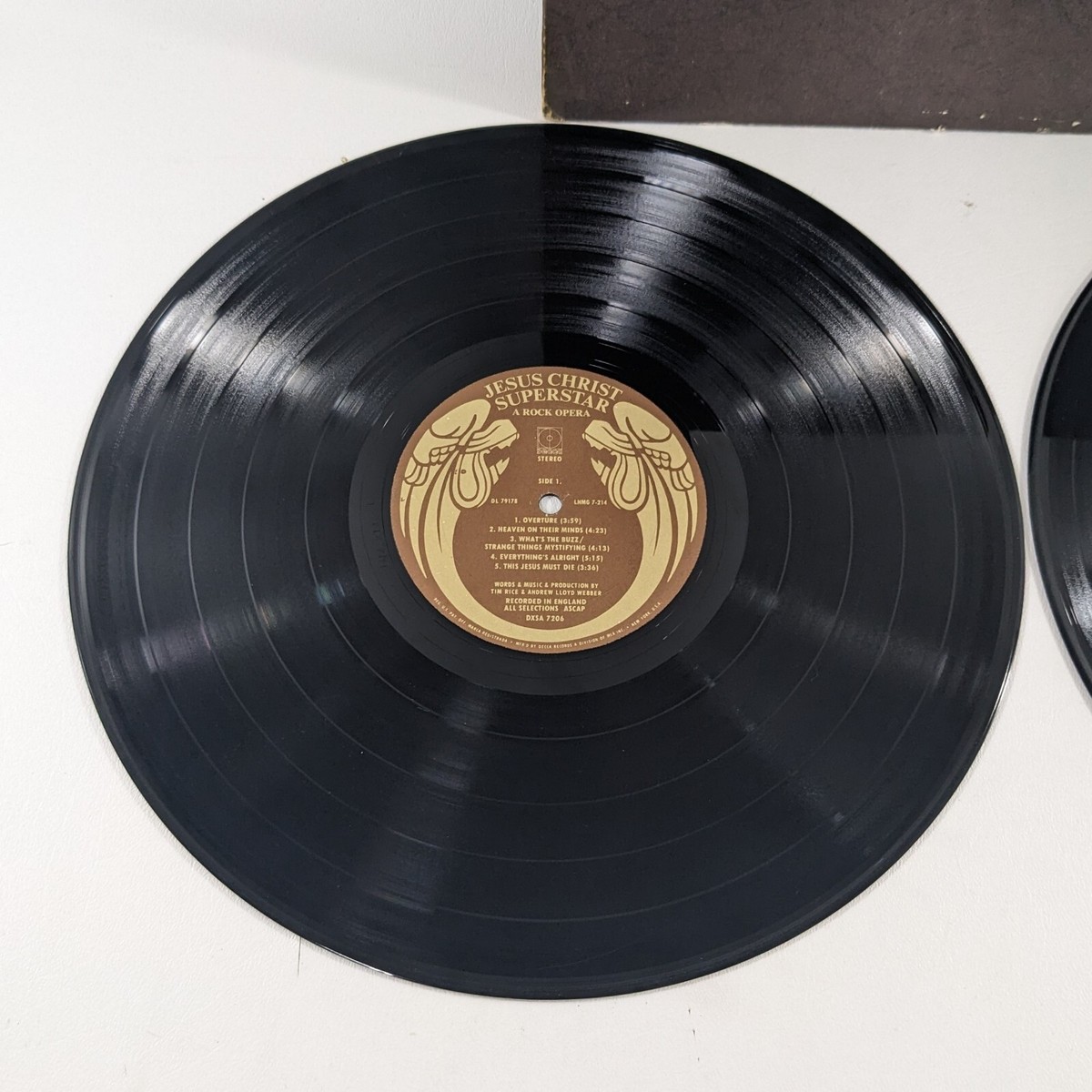 Jesus Christ Superstar Original Double Vinyl Record Album DL