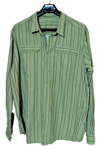 Chemise Columbia Homme 2XL Omni-Shade Gris Pêche - Idée Randonnée