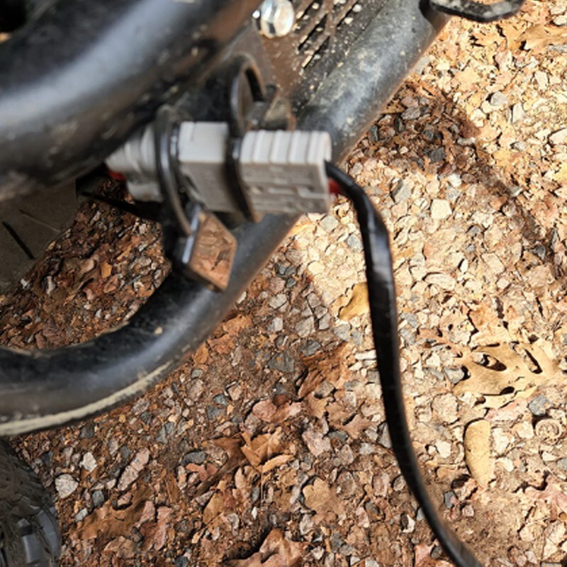 Battery Quick Connect 1/0 Gauge Plug Wire Car Bike ATV Winches Lifts