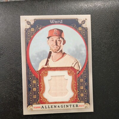 2023 Topps Allen & Ginter TAYLOR WARD #AGRB-TW Game-Used Relic