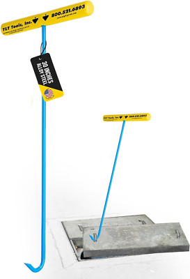 30'' Heavy Duty Handy Hook - Versatile Tool for Lifting Manhole Covers & More